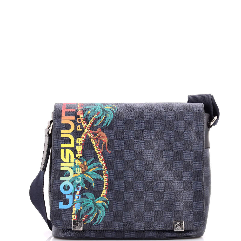 Louis Vuitton PM District NM Messenger Bag Limited Edition Damier Cobalt Jungle